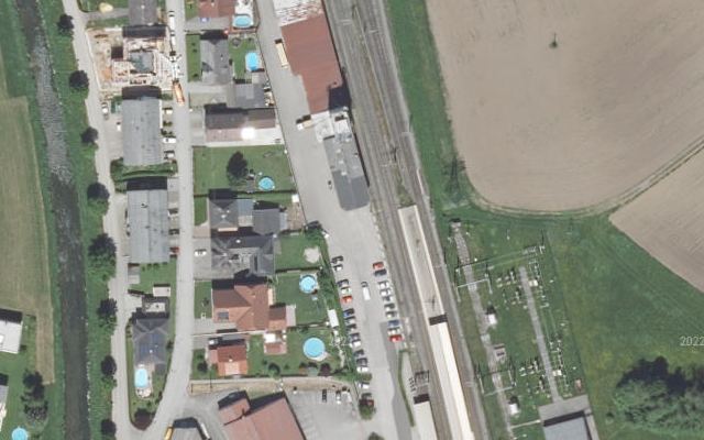 Luftbild von Genol Lagerhaus Innviertel-Traunviertel-Urfahr
