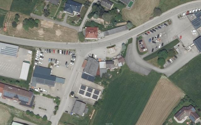 Luftbild von AVIA XPress Hoffelner