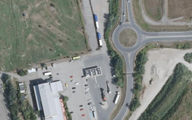 Luftbild von AVIA XPress Hoffelner (Exit Stockerau-Ost)