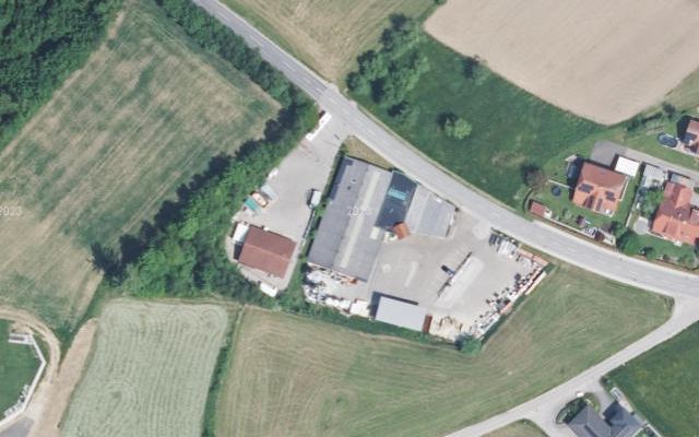 Luftbild von Genol - Lagerhaus