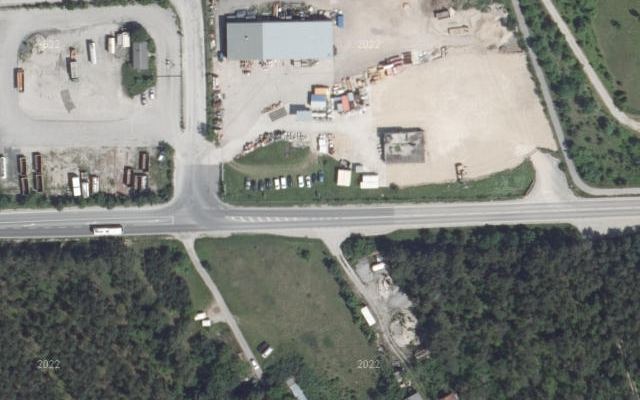 Luftbild von Paulischin