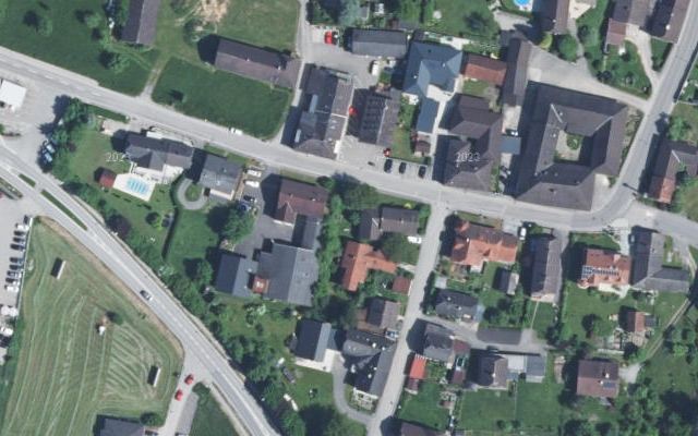 Luftbild von Autohaus Breiteneder