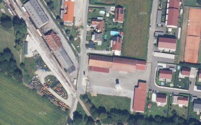 Luftbild von LAGERHAUS Genol Stainz