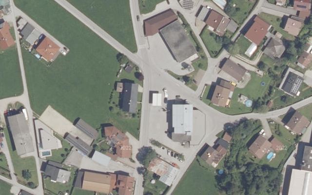 Luftbild von DISK Gutmann