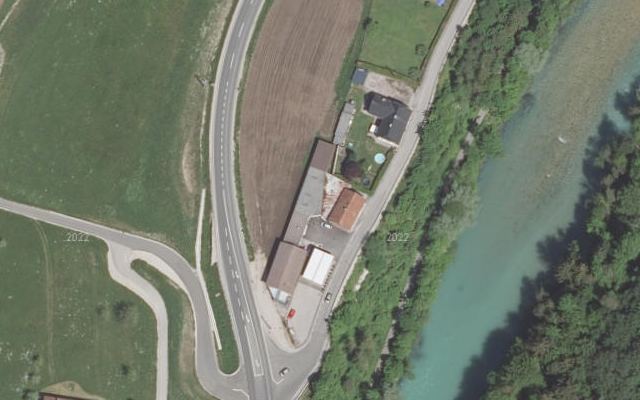 Luftbild von Diskonttankstelle Brüllmeir