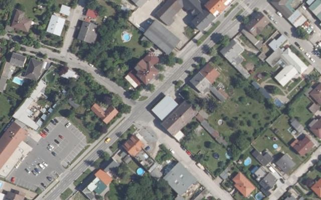 Luftbild von Speedytankstelle